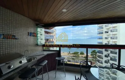 Apartamento lindíssimo com 127m2 bem frente ao mar no edifício arpoador na martim de sá