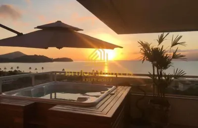 Cobertura duplex com vista panorâmica em caraguatatuba alto padrão e sofisticação