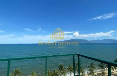 Cobertura exclusiva frente ao mar pé na areia - toda equipada e decorada na martim de sá!