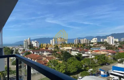 Apartamento no edifício ana rosa com 1 dormitório a 400 metros da praia do indaiá/ jd aruan em caraguatatuba
