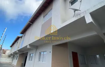 Sobrado para alugar em condomínio fechado região central de caraguatatuba/sp
