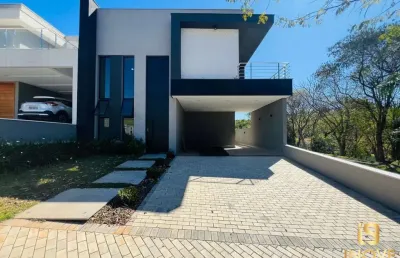 Casa em condomínio de luxo em bragança paulista-sp: 4 suítes, 2 salas, 5 banheiros, 4 vagas, 305 m² de puro conforto!
