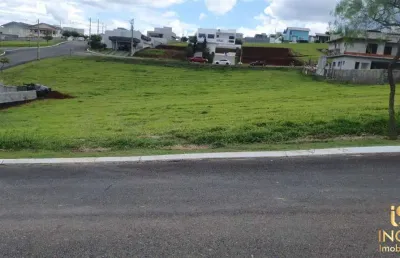 Terreno à venda no condomínio flamboyan em bragança paulista-sp