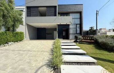 Casa de alto padrão no condomínio residencial euroville ii em bragança paulista-sp: 3 quartos, 2 suítes, 3 salas, 4 banheiros, 4 vagas, 270m².