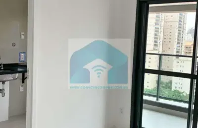 Apartamento a venda brooklin 1 dormitório, 1 suite, 1 lavabo, 1 vaga 38 m² com lazer.