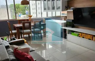 Apartamento brooklin com 2 quartos e 2 banheiros à venda, 103 m²