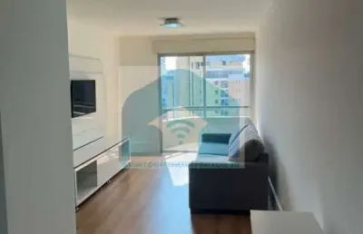 Apartamento morumbi locação 50 metros , mobiliado .