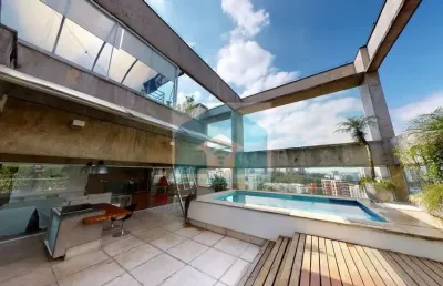 Cobertura morumbi com 370m com piscina e churrasqueira !!