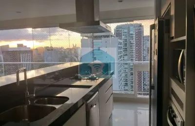 Apartamento brooklin com 3 suítes  e 5 banheiros 2 vagas à venda, 138 m²