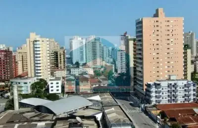 Apartamento na vila tupi praia grande sp, com 2 dormitórios sendo 1 suíte.