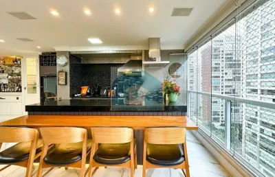 Apartamento com 222m², 3 dormitórios, 3 suítes, 4 vagas, no condomínio campo belíssimo em são paulo