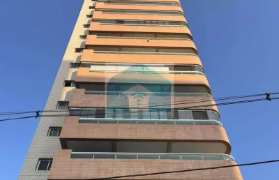 Apartamento no bairro aviação praia grande sp, com 2 dormitórios, 2 suites