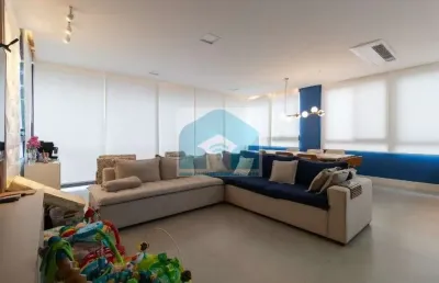 Apartamento brooklin/ campo belo 157 m²  (sendo 3 suíte) -  2 vagas