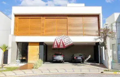 Sobrado com 3 dormitórios à venda, 368 m² por r$ 2.280.000,00 - condomínio villa do bosque - sorocaba/sp