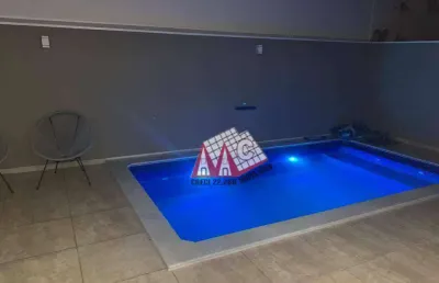 Casa toda modulada com 3 dormitórios e piscina à venda, 160 m² por r$ 1.250.000 - condomínio villagio milano - sorocaba/sp