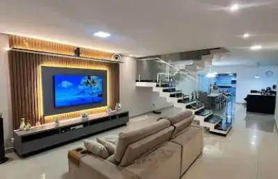 Sobrado semimobiliado de 3 suítes à venda, 256 m² por r$ 1.490.000 - condomínio residencial villagio milano - sorocaba/sp