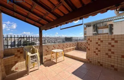 Cobertura com 3 dormitórios, 122 m² - venda por r$ 750.000,00 ou aluguel por r$ 3.887,00/mês - carlos prates - belo horizonte/mg