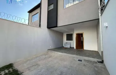 Classe a oferece esta casa com 3 dormitórios à venda, 155 m² por r$ 750.000 - cabral - contagem/mg