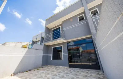 Casa com 3 quartos à venda na rua rosiane jacomel, 410, cidade industrial, curitiba, 78 m2 por r$ 390.000