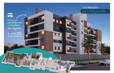 Apartamento com 2 quartos à venda na rua joão bonat, 494, novo mundo, curitiba, 45 m2 por r$ 371.974