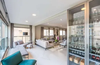 Apartamento com 3 quartos à venda no cambuí, campinas , 213 m2 por r$ 5.200.000