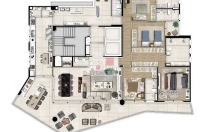 Apartamento com 4 quartos à venda na Rua Heliodora, 336, Santana, São Paulo