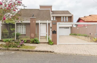 Casa para venda em curitiba, vista alegre, 5 dormitórios, 1 suíte, 5 banheiros, 7 vagas
