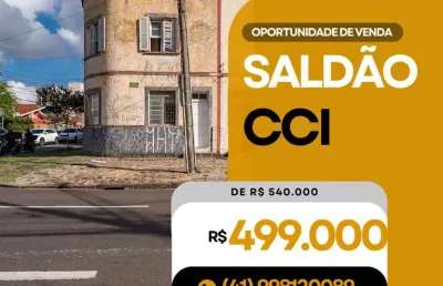 Casa para venda em curitiba, alto da xv, 3 dormitórios, 1 banheiro, 1 vaga