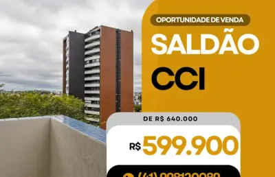 Apartamento para venda em curitiba, cabral, 3 dormitórios, 1 suíte, 2 banheiros, 1 vaga