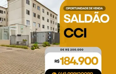 Apartamento para venda em colombo, guaraituba, 2 dormitórios, 1 banheiro, 1 vaga