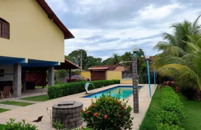 Chácara para venda em itaboraí, granjas cabuçu (manilha), 3 dormitórios, 1 suíte, 3 banheiros, 1 vaga
