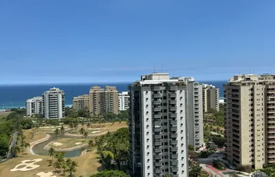 Essa vista pode ser sua, a vista do seu novo apartamento no coração da barra da tijuca.