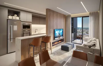 Apartamento com 2 quartos à venda na rua da bandeira, cabral, curitiba, 74 m2 por r$ 855.000