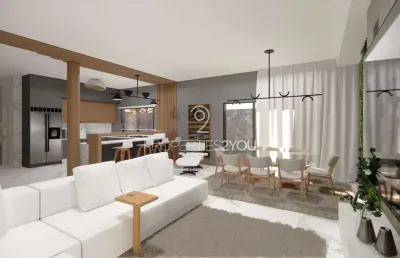 Casa em condomínio fechado com 3 quartos à venda na rua alcides munhoz, mercês, curitiba, 262 m2 por r$ 1.880.000