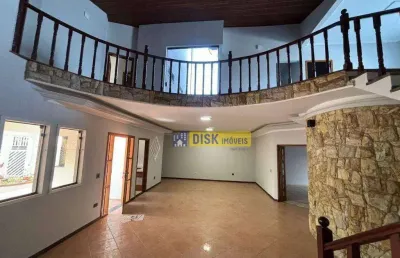 Sobrado com 4 dormitórios, 354 m² - venda por r$ 1.700.000,00 ou aluguel por r$ 8.500,00/mês - parque dos pássaros - são bernardo do campo/sp