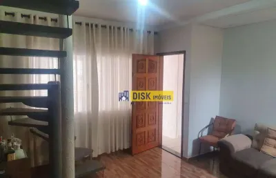 Sobrado com 3 dormitórios à venda, 111 m² por r$ 550.000,00 - assunção - são bernardo do campo/sp