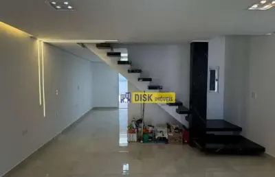 Sobrado novo com 3 suítes, espaço gourmet e ótima localização – jardim maria cecília – são bernardo do campo