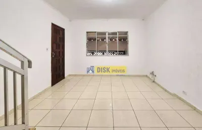 Sobrado com 2 dormitórios, quintal com churrasqueira e 2 vagas – 176 m² –  vila marchi, são bernardo do campo