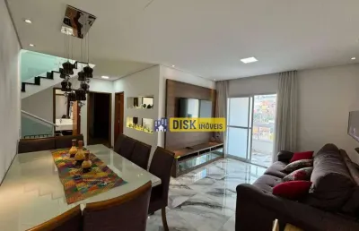 Cobertura à venda, 176 m² por r$ 850.000,00 - vila gonçalves - são bernardo do campo/sp