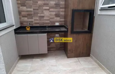 Apartamento com 2 dormitórios à venda, 60 m² por r$ 424.000,00 - vila scarpelli - santo andré/sp