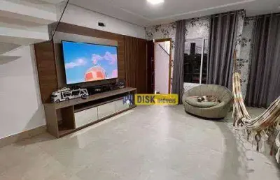 Sobrado com 5 dormitórios à venda, 243 m² por r$ 1.380.000,00 - vila gonçalves - são bernardo do campo/sp