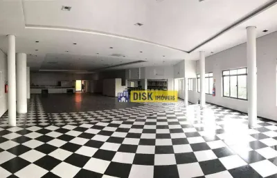 Salão para alugar, 600 m² por r$ 7.600,00/mês - rudge ramos - são bernardo do campo/sp