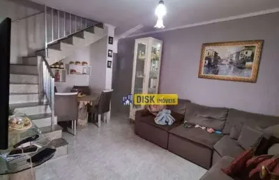 Sobrado com 3 dormitórios à venda por r$ 489.000,00 - dos casa - são bernardo do campo/sp