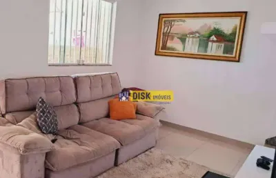 Sobrado com 2 dormitórios à venda, 121 m² por r$ 550.000,00 - jardim brasilândia - são bernardo do campo/sp