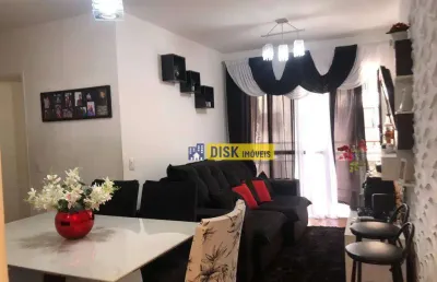Apartamento com 3 dormitórios à venda, 75 m² por r$ 415.000 - vila floresta - santo andré/sp