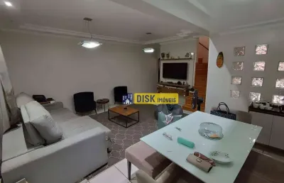 Sobrado com 3 dormitórios à venda, 160 m² por r$ 770.000 - santa terezinha - são bernardo do campo/sp