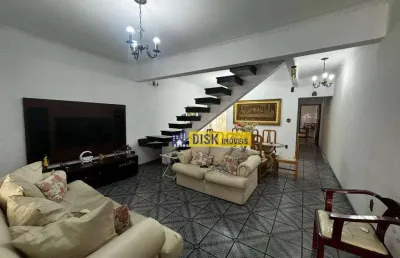 Sobrado com 3 dormitórios à venda, 195 m² por r$ 860.000,00 - jardim do mar - são bernardo do campo/sp