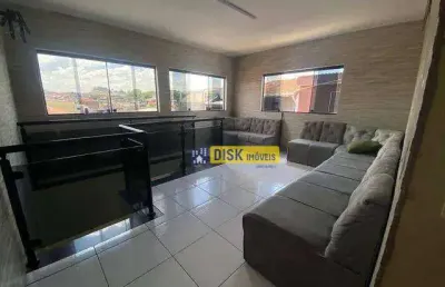 Sobrado com 4 dormitórios à venda, 205 m² por r$ 690.000,00 - dos casa - são bernardo do campo/sp