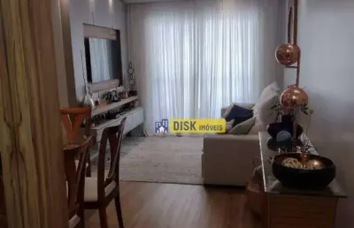 Apartamento com 3 dormitórios à venda, 80 m² por r$ 660.000,00 - jardim bela vista - santo andré/sp