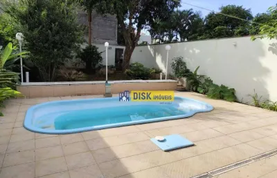 Casa com 3 dormitórios para alugar, 350 m² por r$ 9.500,00/mês - vila scarpelli - santo andré/sp